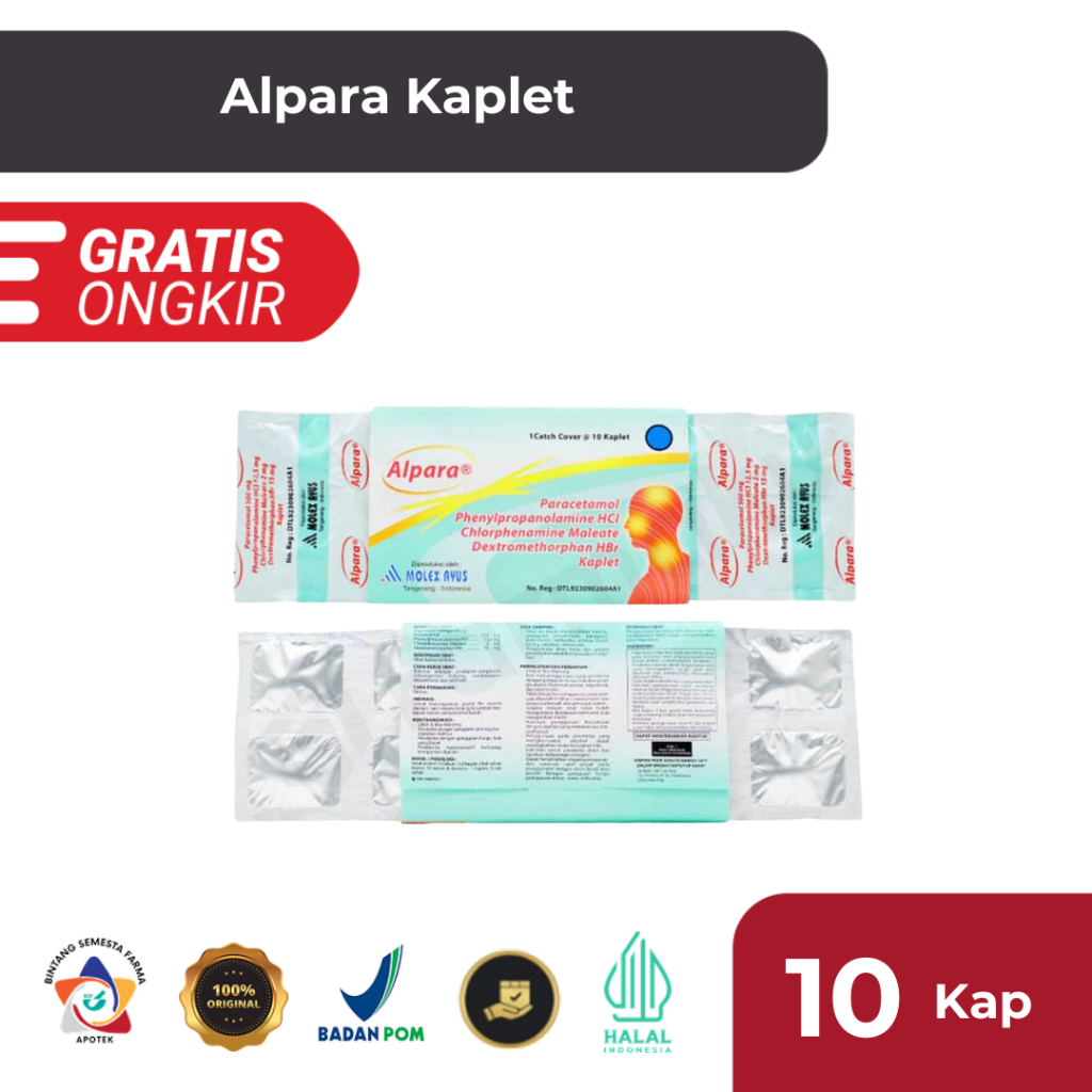Alpara Kaplet 1 Strip 10 Kaplet
