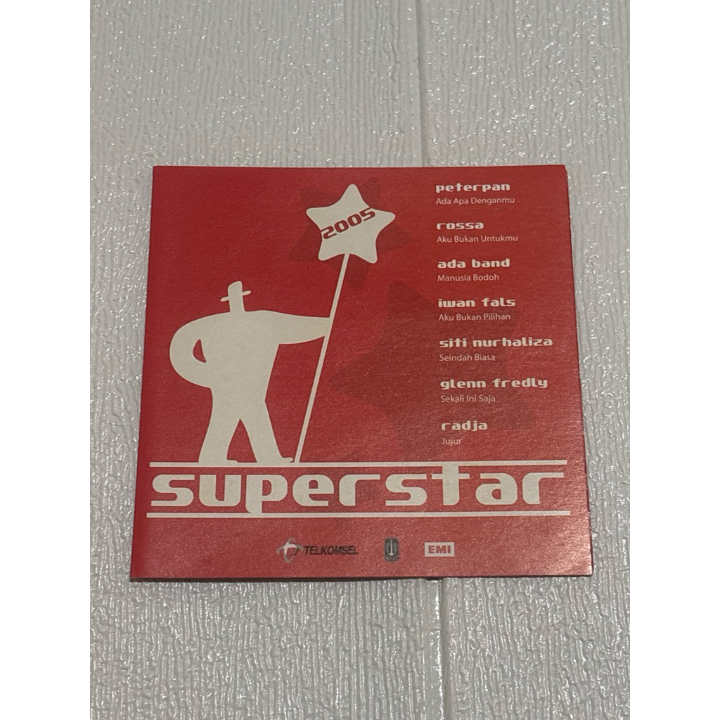 CD ALBUM VA SUPERSTAR 2005 PETERPAN IWAN FALS ORIGINAL