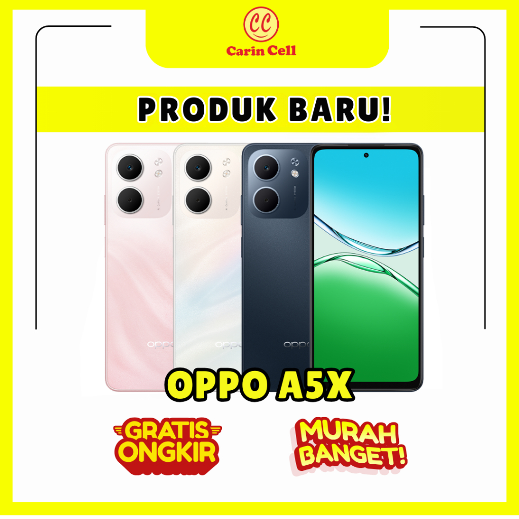 OPPO A5X RAM 6/128GB GARANSI RESMI OPPO
