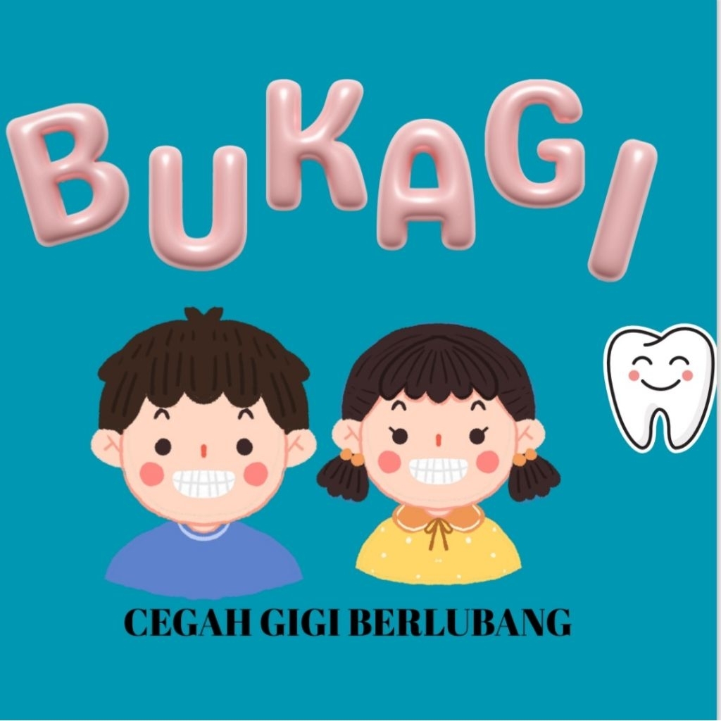 CUSTOM Busy Book - KARIES GIGI - Buku kain flanel