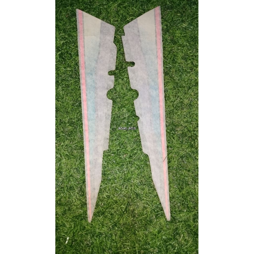 striping cover aki rx king ungu 2000 original nos