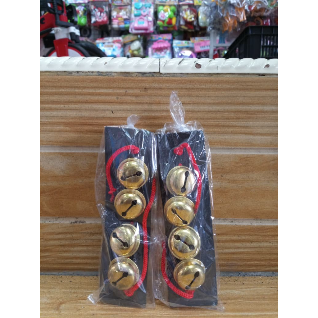 mainan anak kerincing jatilan kaki