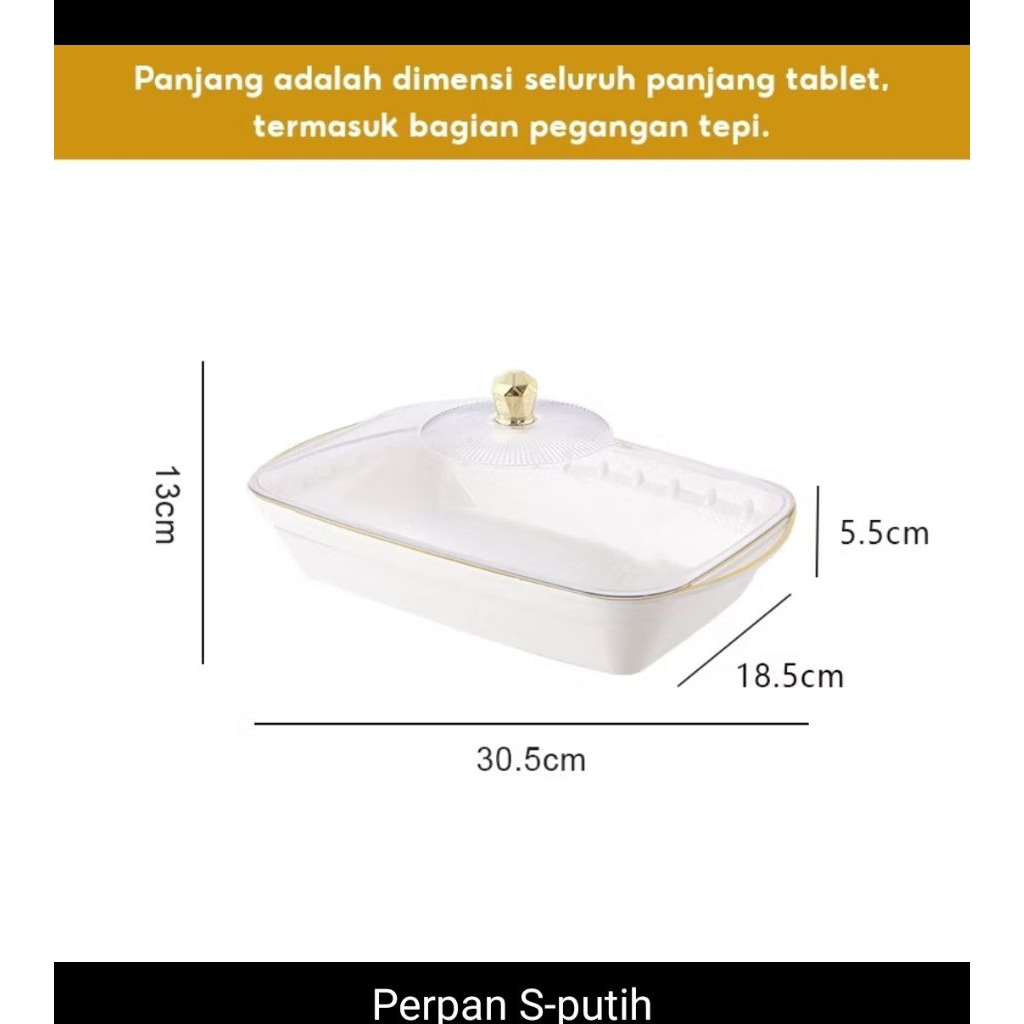 prasmanan melamin tampilan mewah