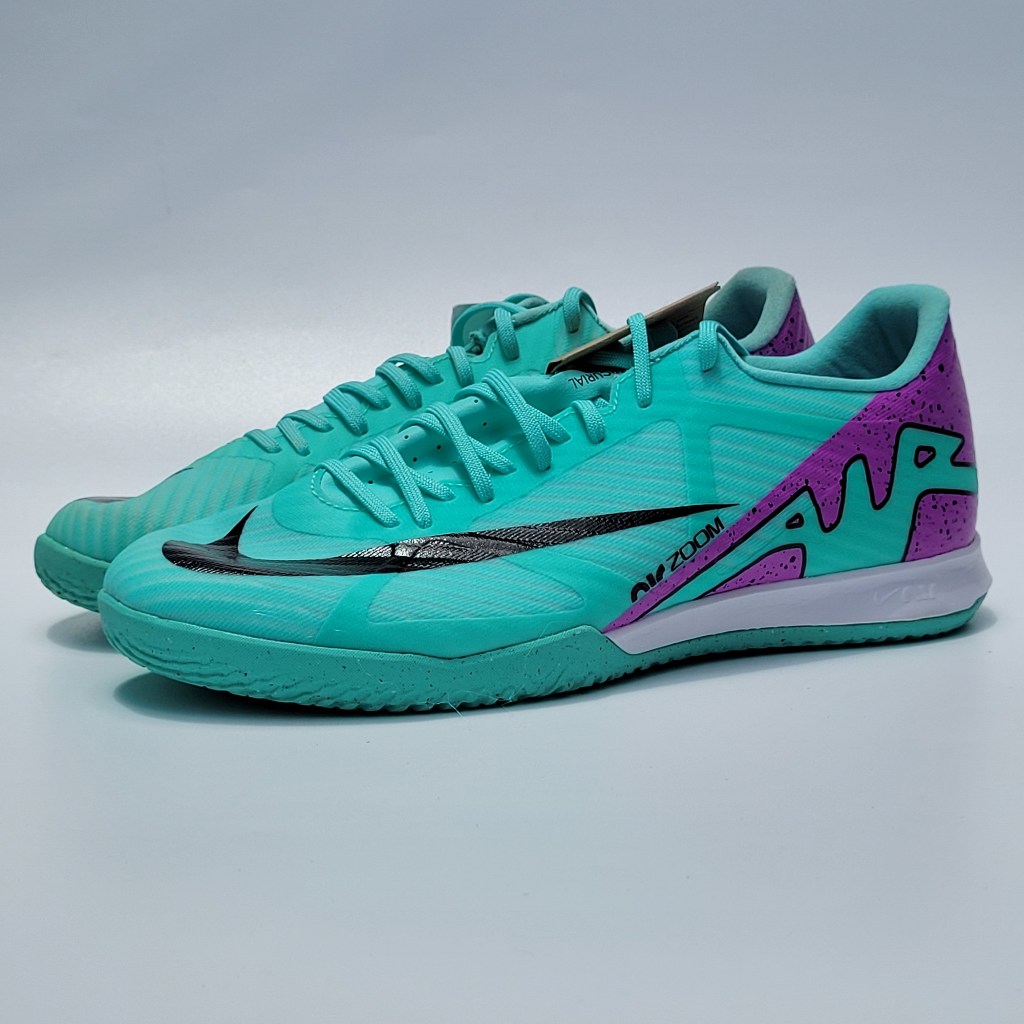 Nike Air Zoom Vapor 15 Academy IC Mercurial Original Sepatu Futsal Indoor Soccer Football Blue