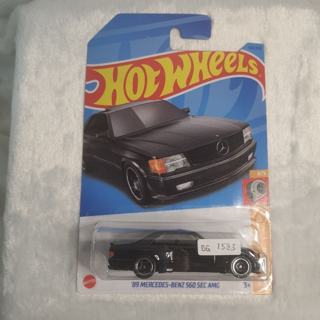 Hot Wheels 89 Mercedes Benz 560