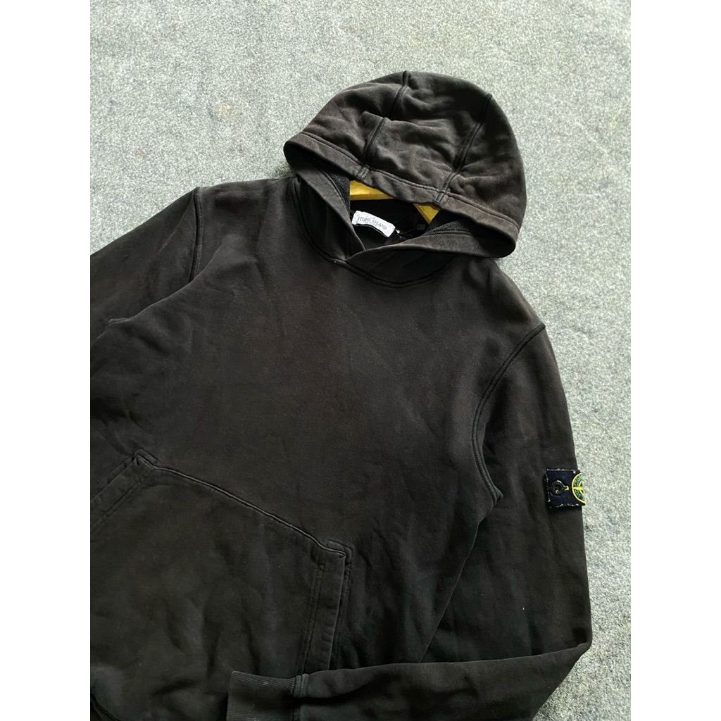 Hoodie Stone Island Black Junior CLG