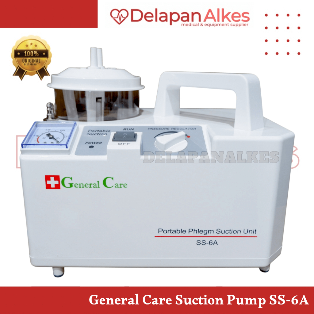 General Care Suction Pump SS-6A / OneHealth Suction Pump 7E-A Alat Sedot Dahak / Lendir Dewasa Bayi