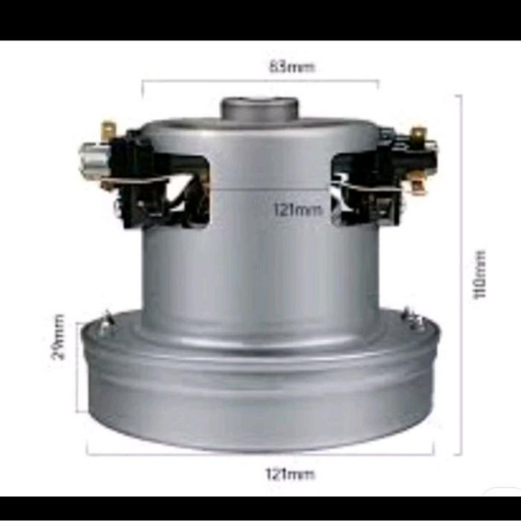 motor dynamo vacuum cleaner dry