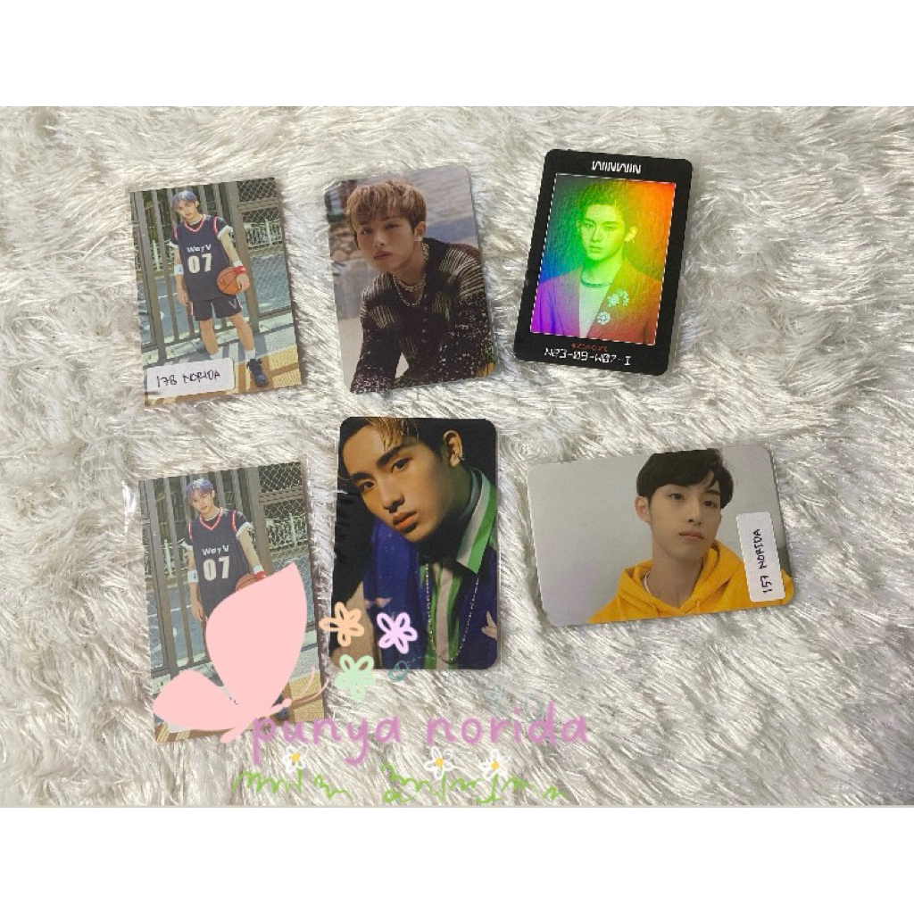 (OFICIAL) Photocard PC NCT WAYV Winwin Sg20 Stranger Access Card Hitchhkiker Fs Owhat 1