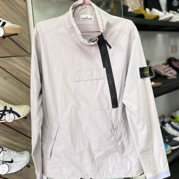 STONE ISLAND LIGHT COTTON NYLON TWILL