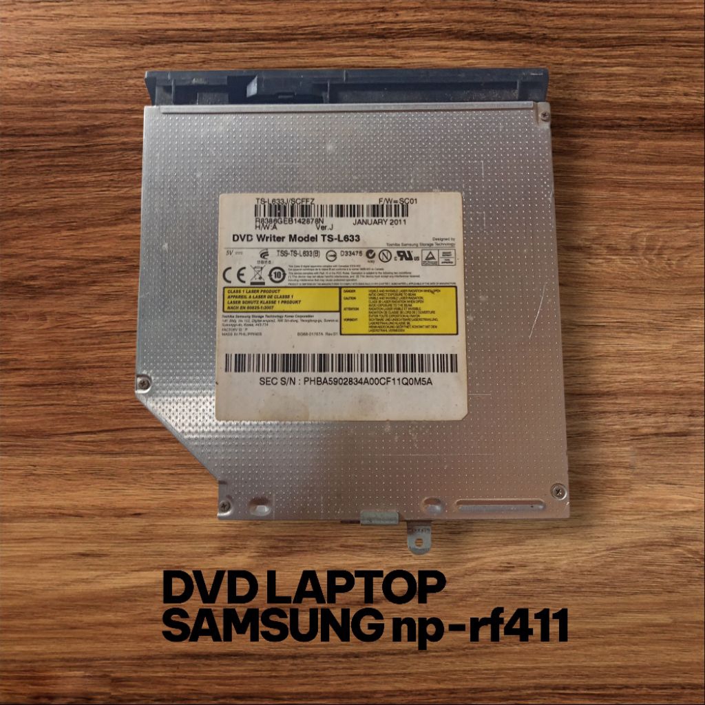 DVD laptop Samsung pn-rf411