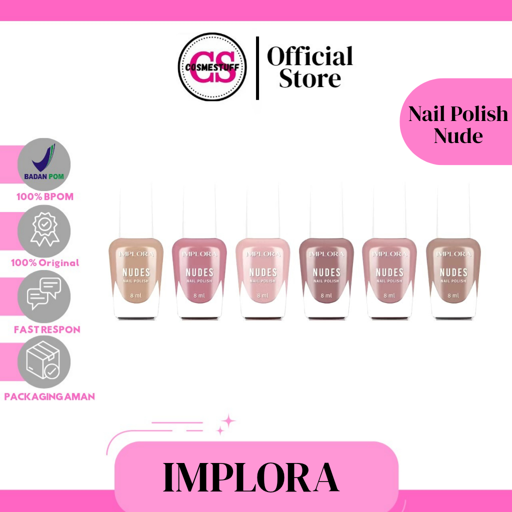 Implora Nail Polish Nude