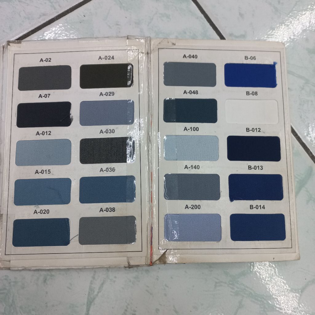 Kain Japan/Nagata Drill seragam, kantor, sekolah TIDAK JUAL BUKU KATALOG