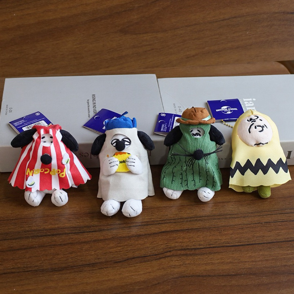 Snoopy plush Keychain/Gantungan kunci tas/bag charm universal studio japan