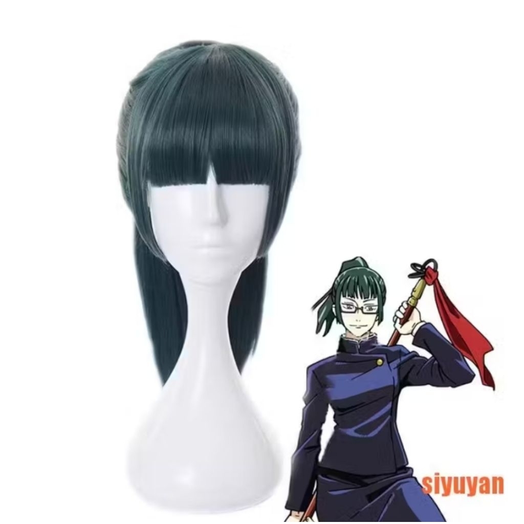 Wig Cosplay Maki Zenin Jujutsu Kaisen