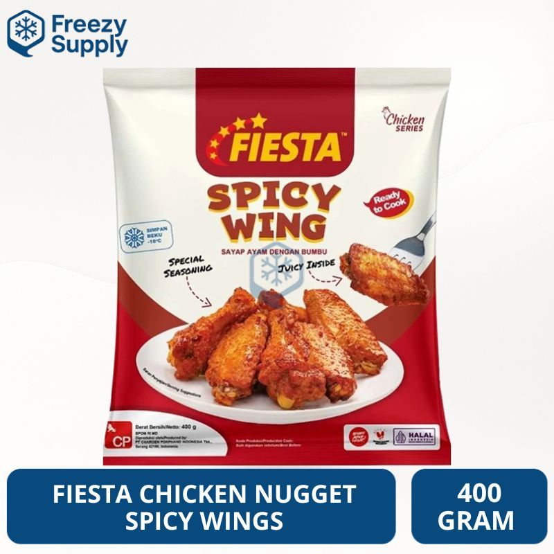Fiesta Chicken Spicy Wings 400 Gram