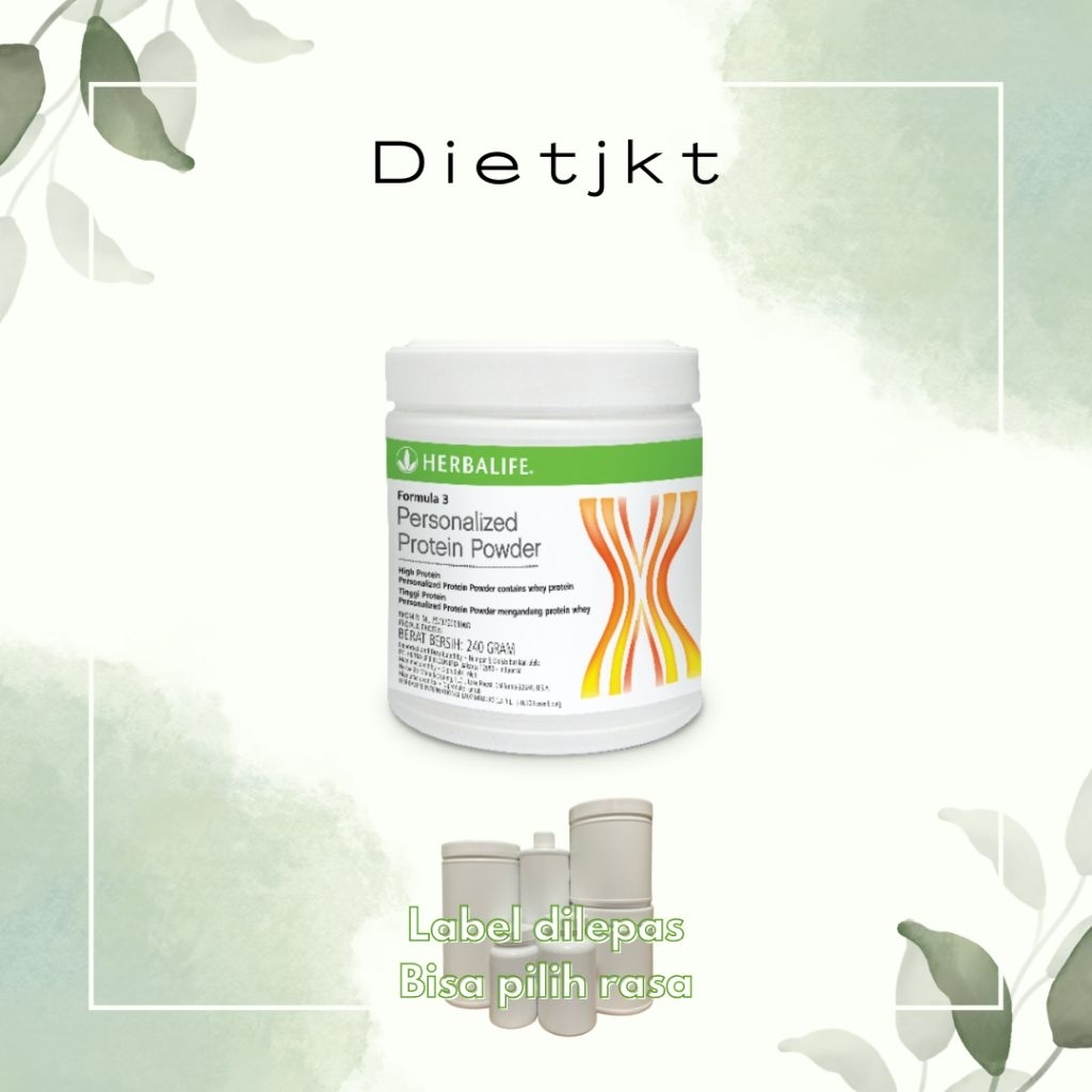 [LEPAS LABEL] HBL Protein Powder PPP Herbalife