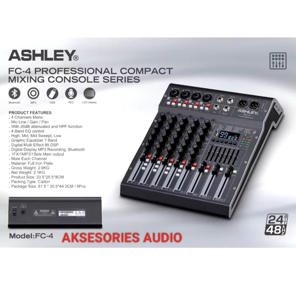 mixer ashley FC 4 Ashley 4 chanel 404i