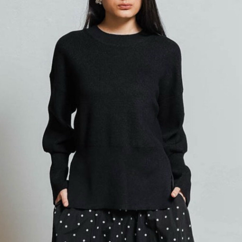 This Is April atasan sweater lengan panjang wanita