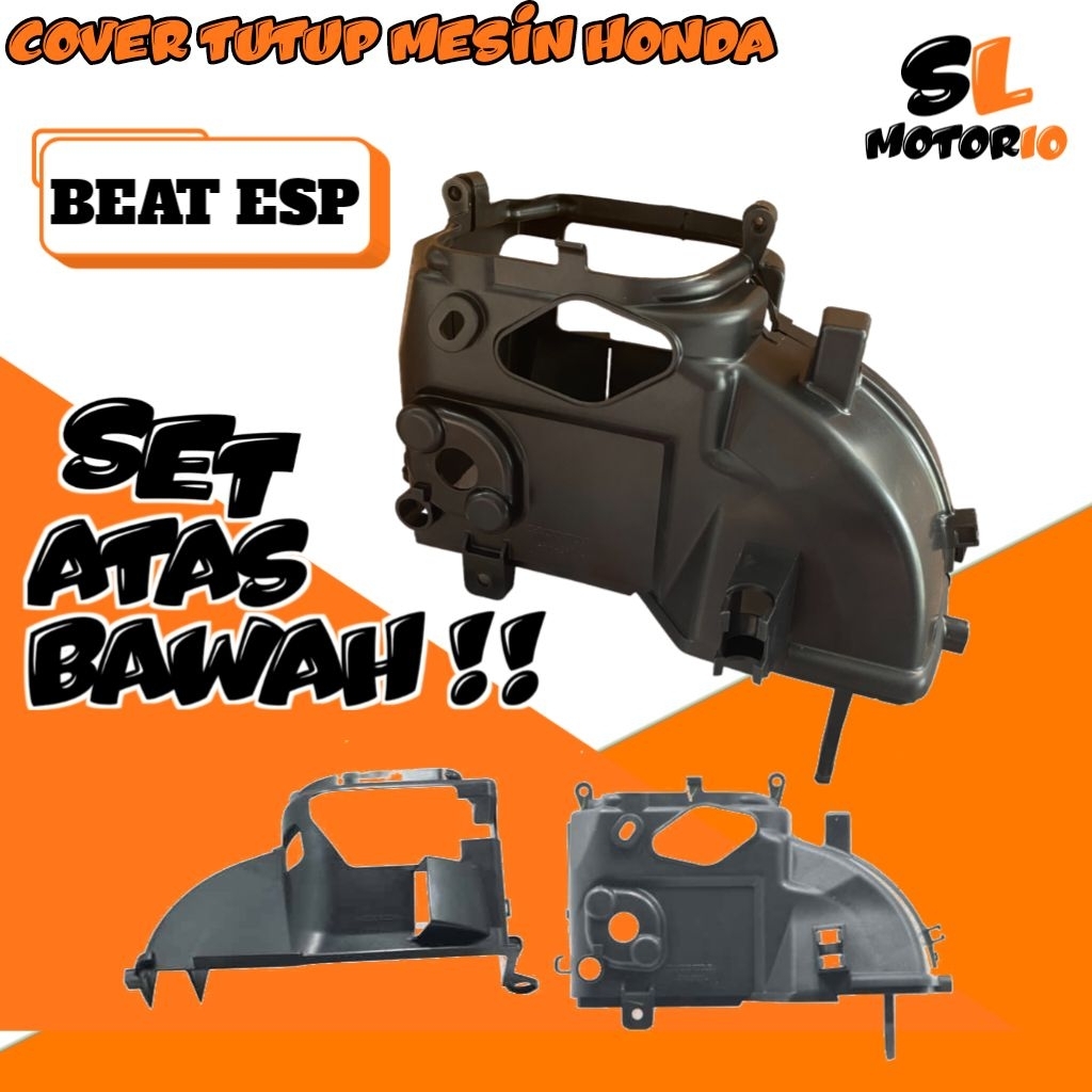 [ PROMO ] Cover Tutup Mesin Beat ESP Cover pelindung Mesin Beat ESP