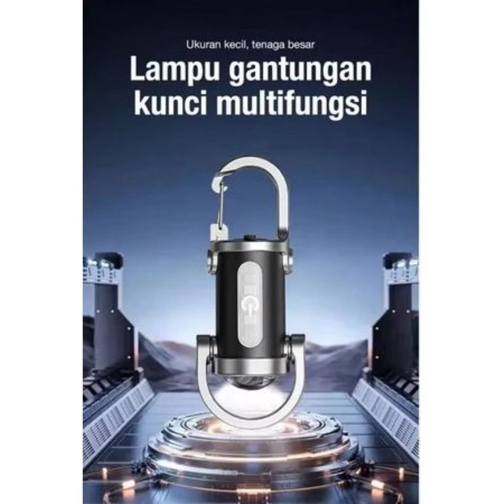 |J.A| Lampu Senter Gantungan Kunci Mini Lampu Camping / Lampu Darurat / Senter Mini Gantungan Kunci 