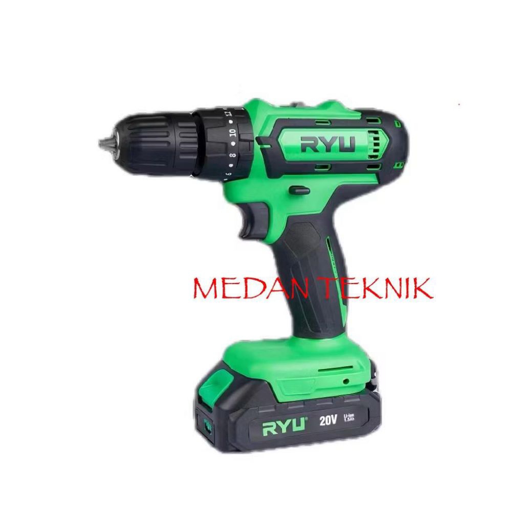 RYU RCI20 VOLT MESIN BOR IMPACT CORDLESS 20 VOLT 100% ORIGINAL