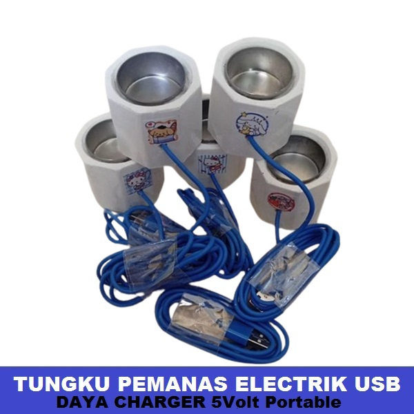 tungku pemanas elektrik usb pemanas aromaterapi obat nyamuk lilin dll