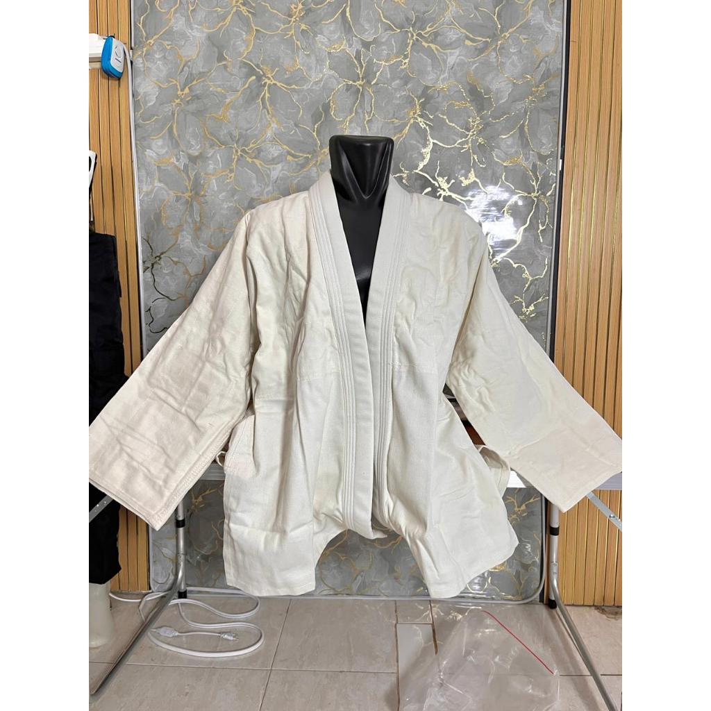 Seragam Judogi Polri Putih Tulang Original