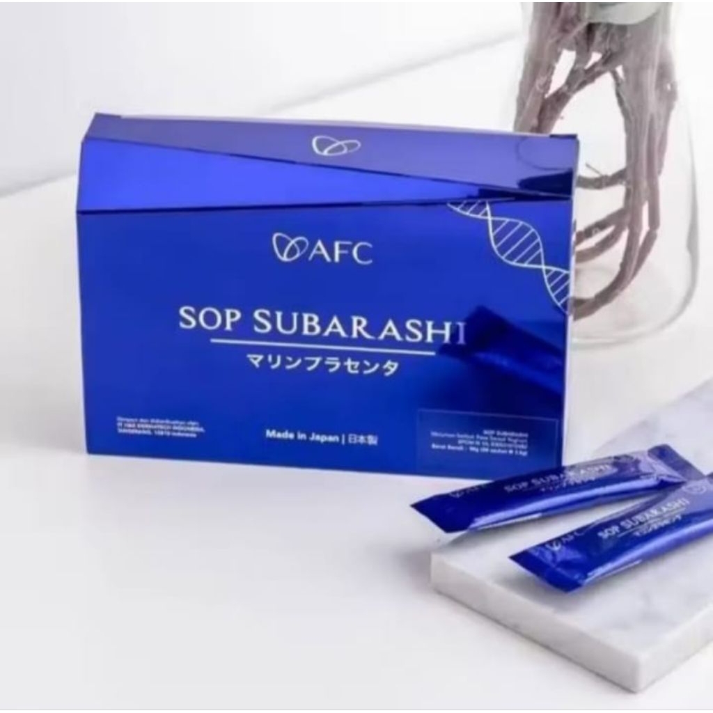 ECERAN SOP SUBARASHI AFC SATU SACHET ORIGINAL JEPANG