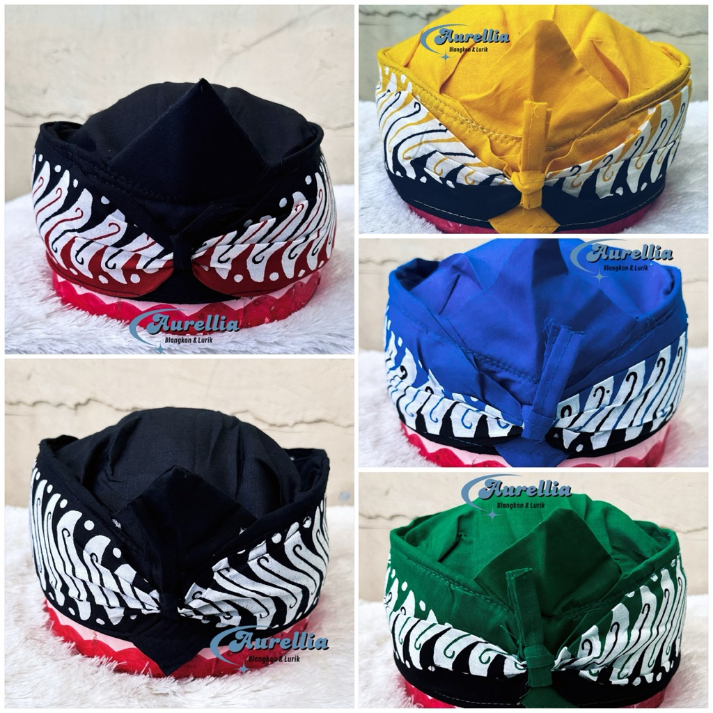 Udeng Tutup Banyuwangi Size Anak - Dewasa / Iket Banyuwangi / Totopong