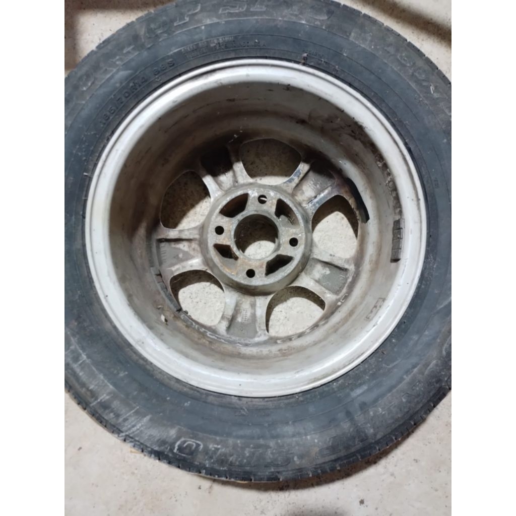 velg ring 14 peugeot 306 silver