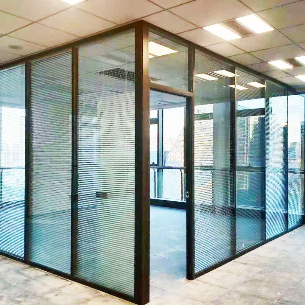 partisi aluminium kaca