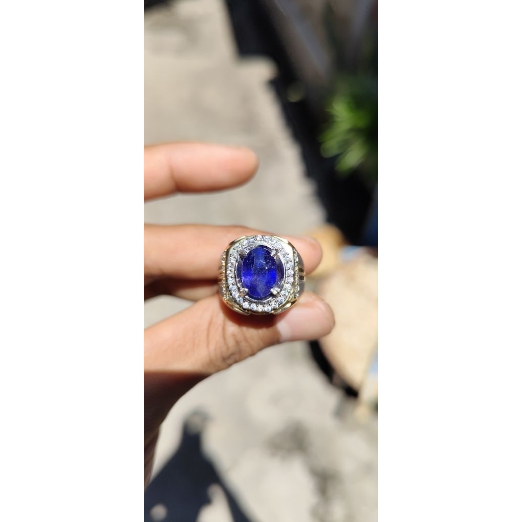 Natural Blue Safir Tanzania