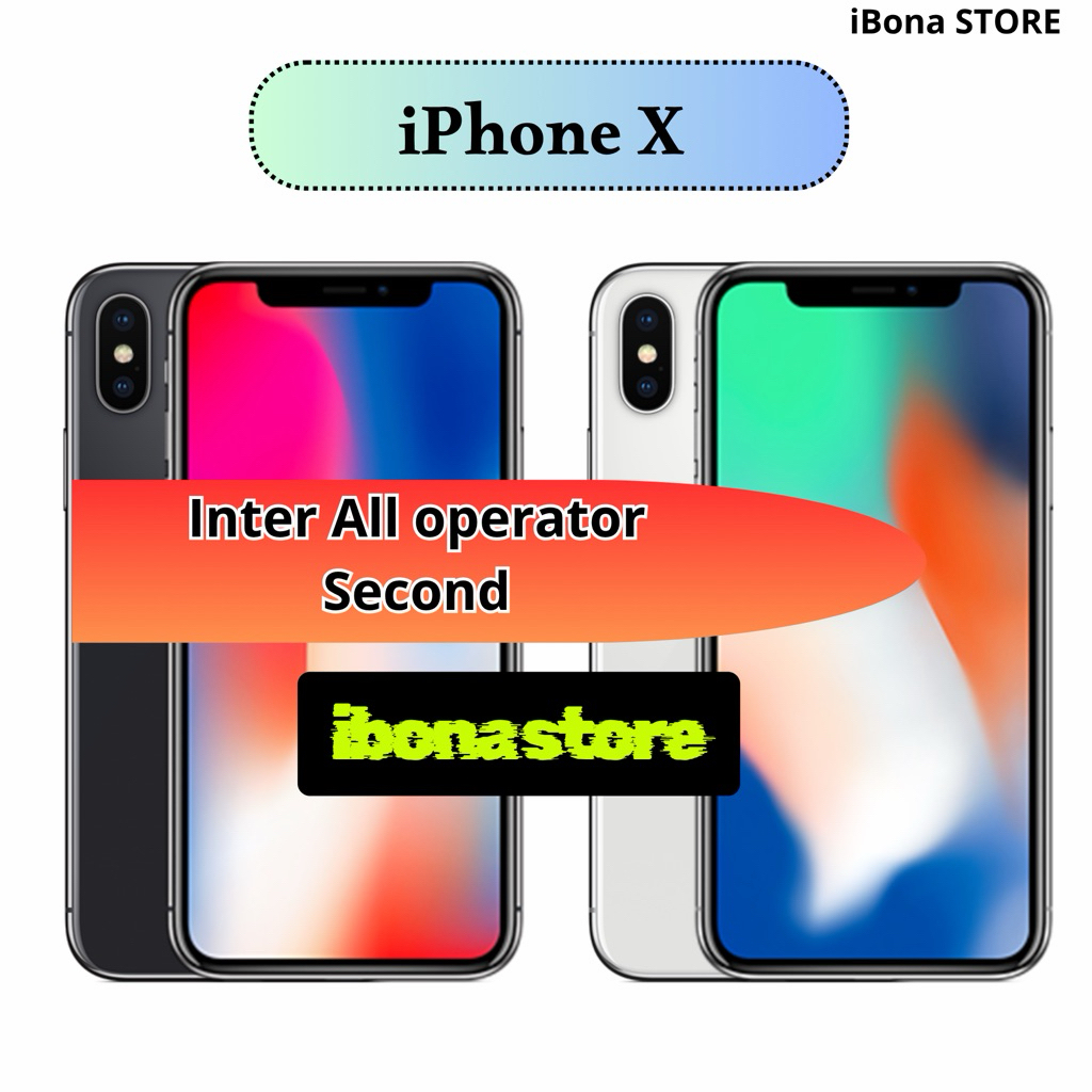iphone X 64gb 256gb inter second no minus