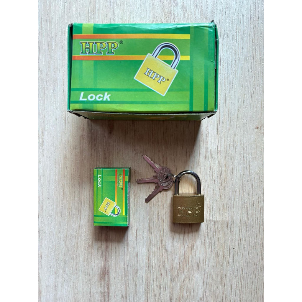 Gembok kuning 30mm Gembok koper Gembok lemari gembok kecil