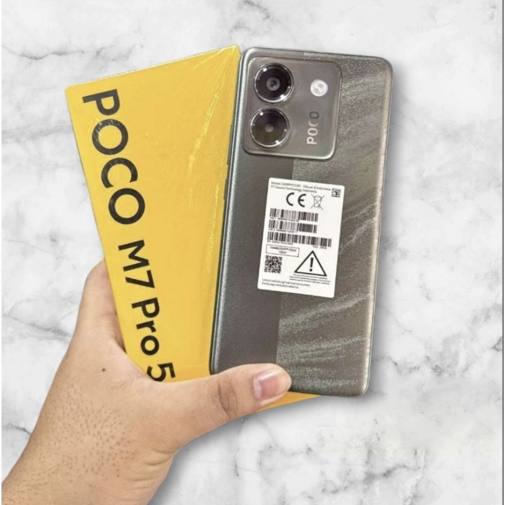 poco m7 pro versi ram 8 256gb 5g lte hp second lengkap original