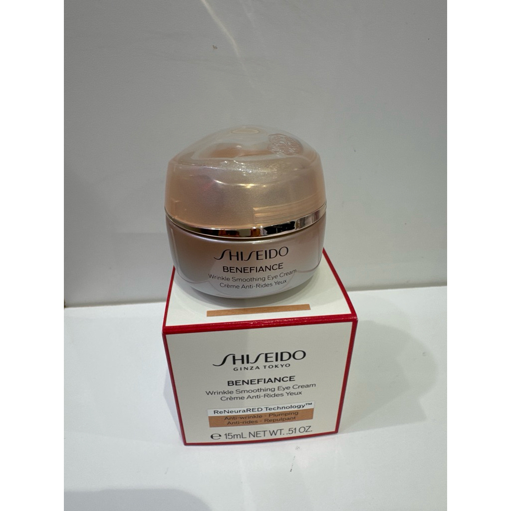 SHISEIDO BENEFIANCE WRINKLE SMOOTHING EYE CREAM 15ML
