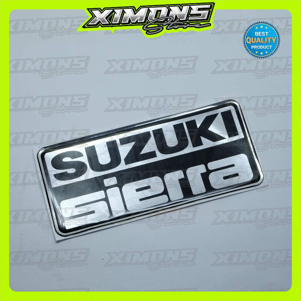 emblem jimny sierra / emblem timbul jimny sierra