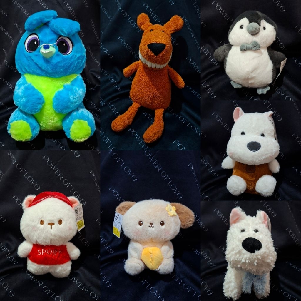 boneka doll tag oh some capit, sega, jellycat