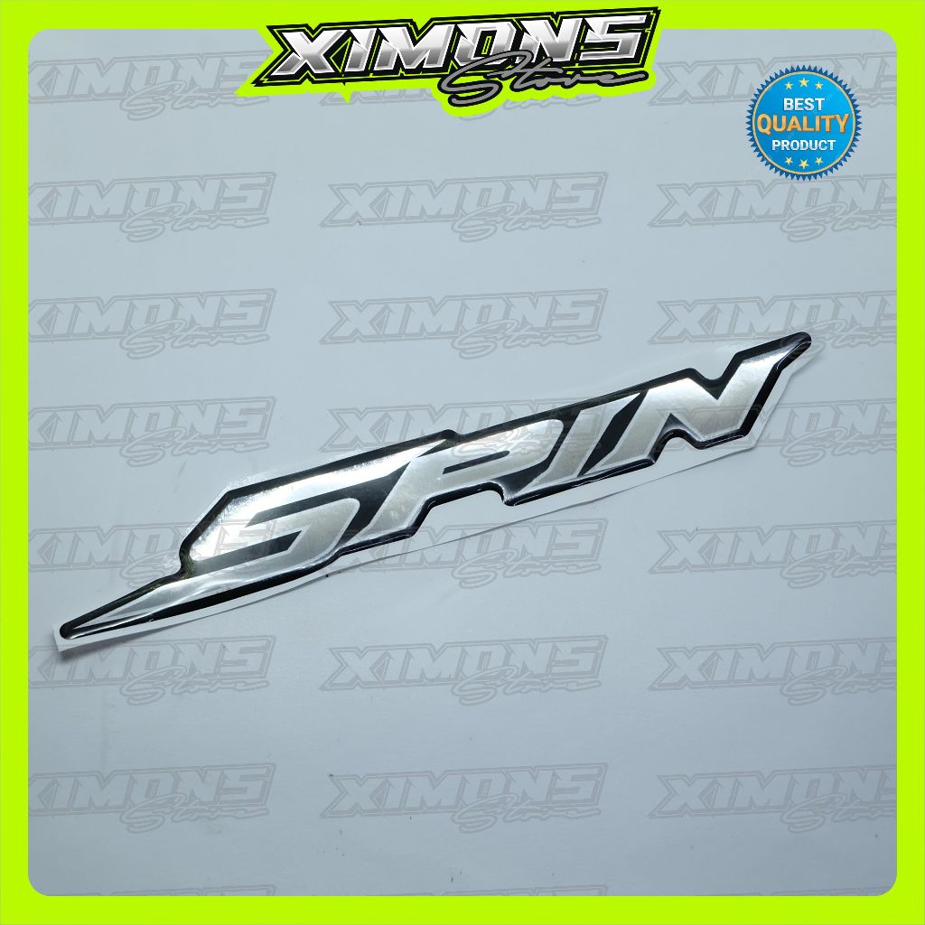 emblem timbul suzuki spin / stiker timbul spin / emblem suzuki spin / emblem timbul spin / emblem ti