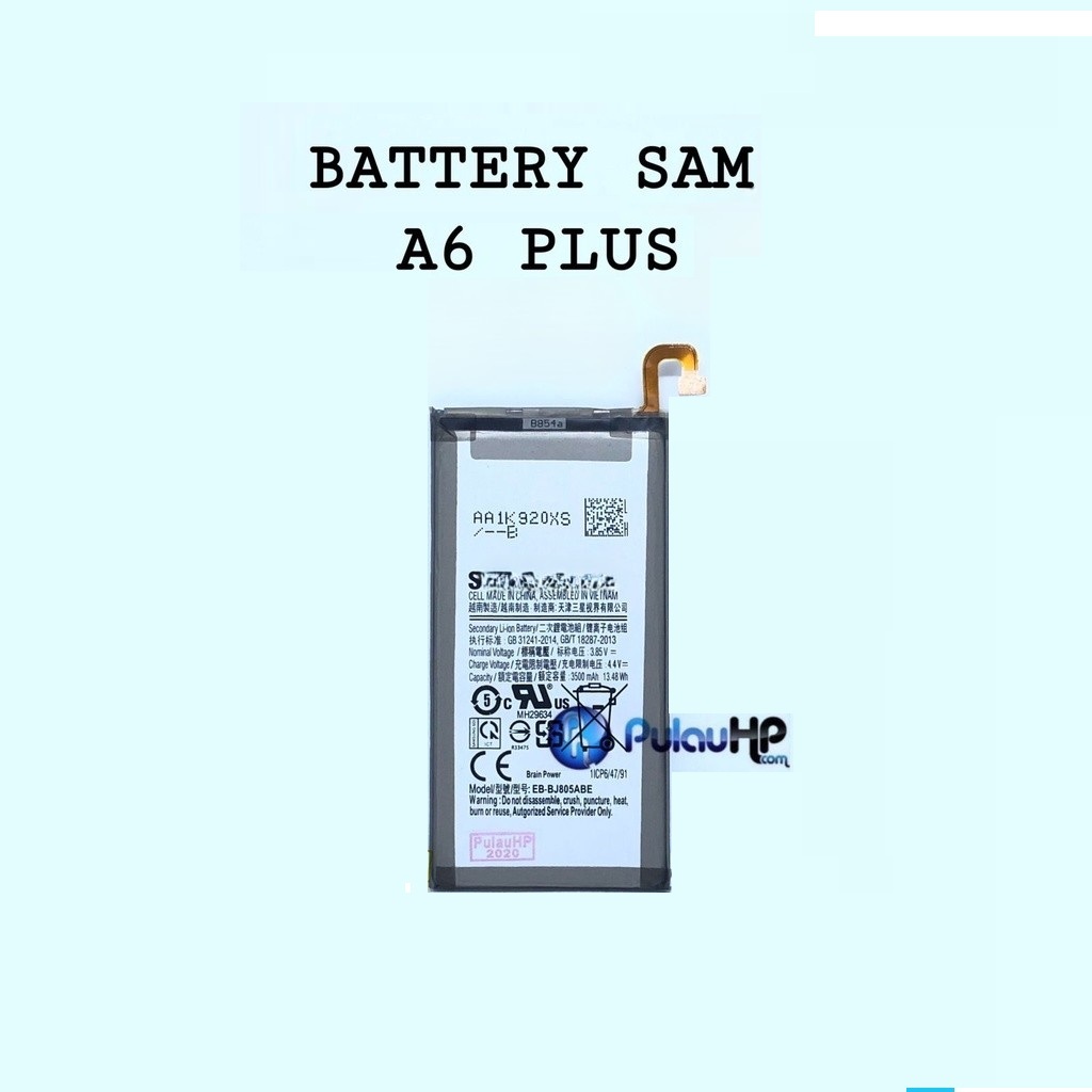 PULAUHP _ BATTERY SAMSVNG A6 PLUS