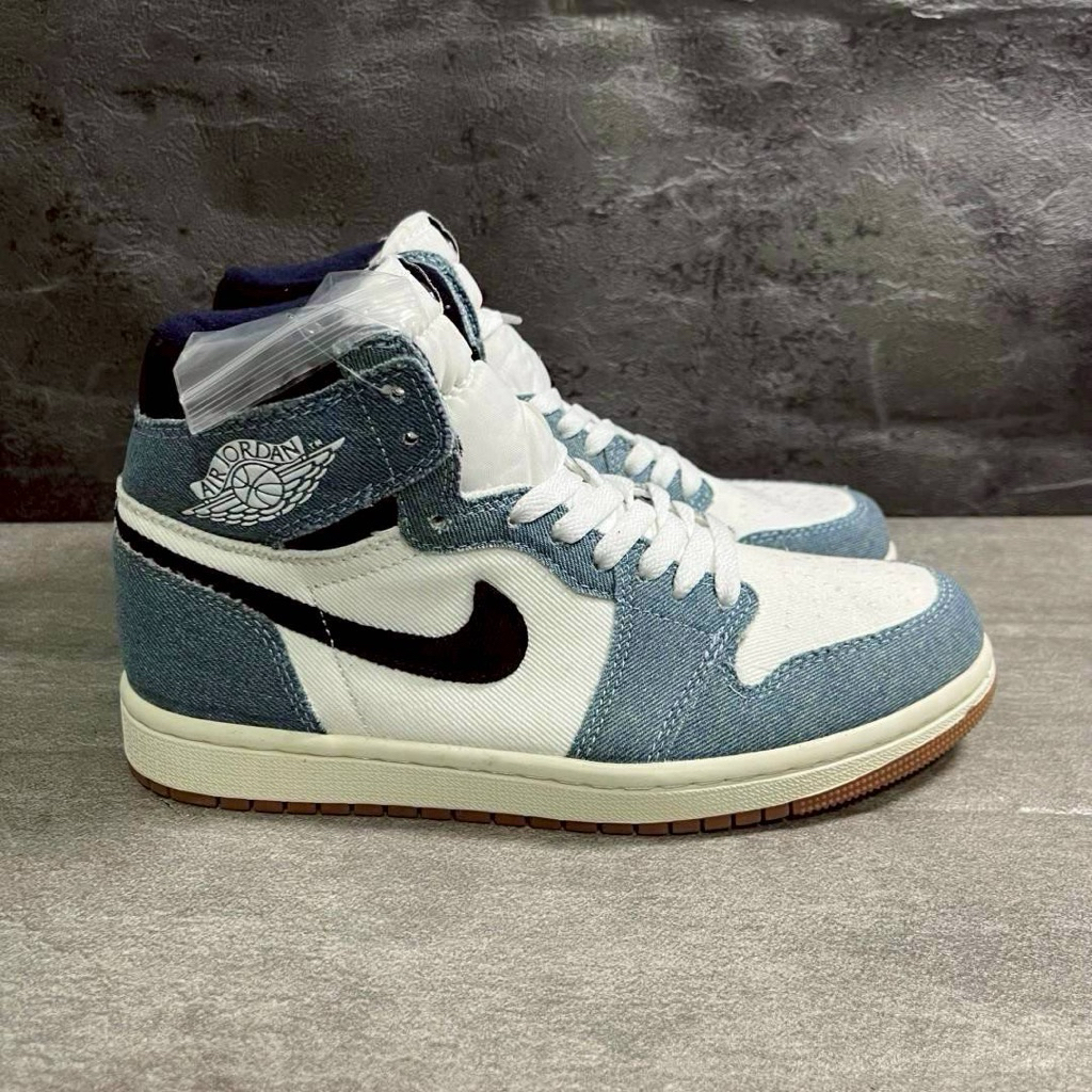 AJ 1 high denim