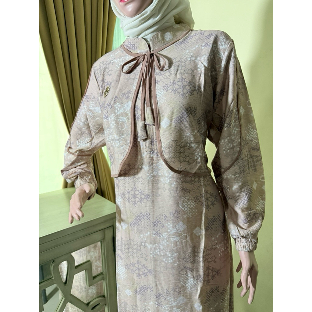 BAJU BUTIK GAMIS ABAYA  PREMIUM QUALITY BAHAN SETARA HIKMAT