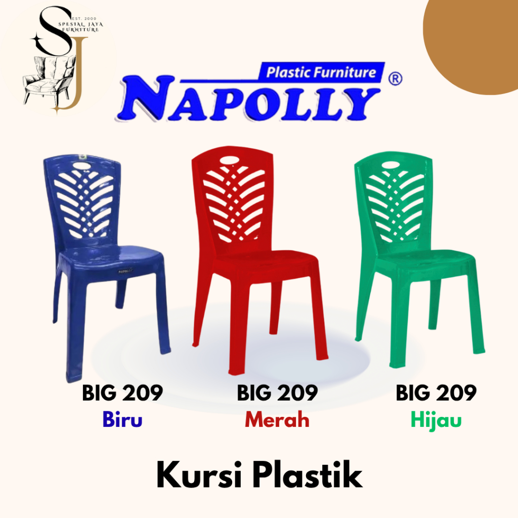 Kursi Plastik NAPOLLY BIG 209