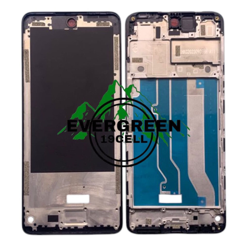 FRAME LCD INFINIK HOT 30 X6831 ( hitam ) DUDUKAN TATAKAN TULANG TENGAH LCD INFINIK HOT 30