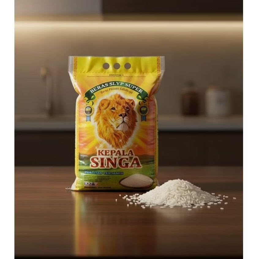 beras cap kepala singa 10 kg