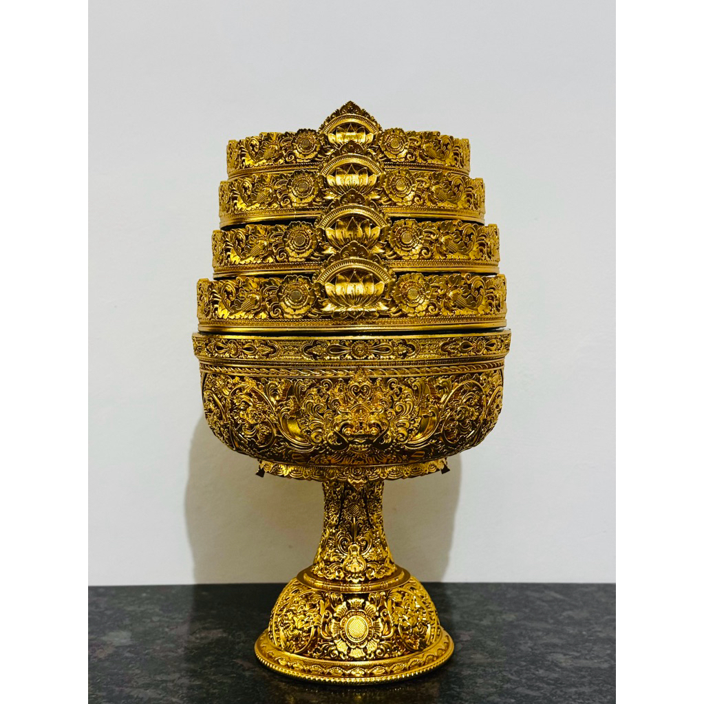 Dulang Boma Melamin Premium 30 Cm & Dulang kotak susun 2