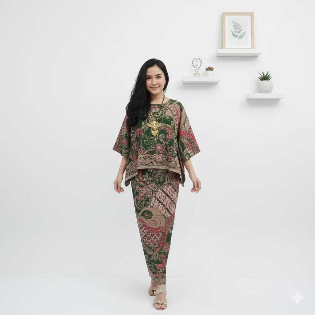 setelan batik dobby, batik modern, batik pesta. batik dobby, setelan Doby atas bawah sudah jadi