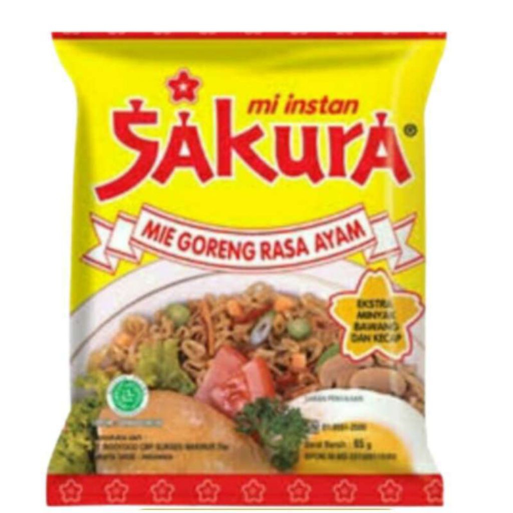 Sakura Mie Goreng Rasa Ayam 60 gr