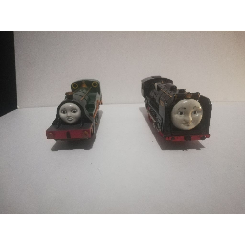 kereta Thomas and friends emily dan hiro kondisi off junk elektrik off ori tomy